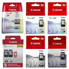 Originale Canon PG510 CL511 PG512 CL513 Pixma MP 230 250 280 410 490 MX 420 495