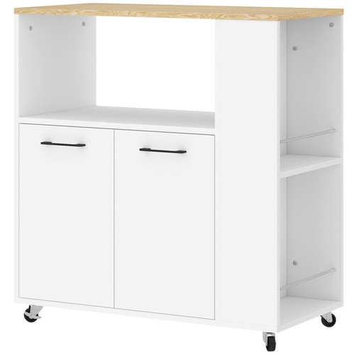 Carrello cucina legno con - carrello, in