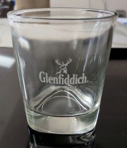 Glenfiddich whisky glass - glass,