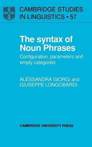 The syntax noun phrases - the,