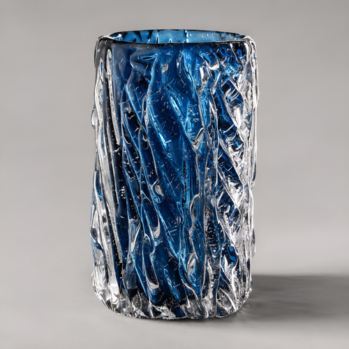 Nuovo vaso vetro artistico - nuovo,