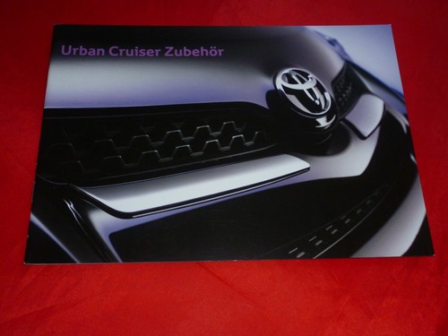 Toyota urban cruiser - cruiser, accessori