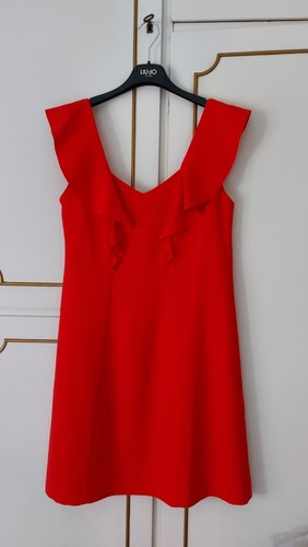 Abito elegante rosso liujo - rosso,