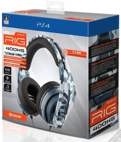 Nacon ps4 cuffia rig 400hs - nacon,