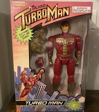 TIGER Vintage Turbo Man 13,5" Alto Parlante '96 Jingle All The Way Giocattoli