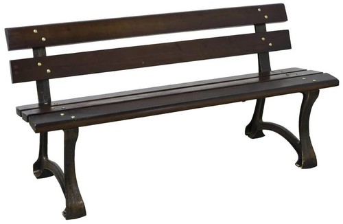 Panchina ghisa legno - panchina, e
