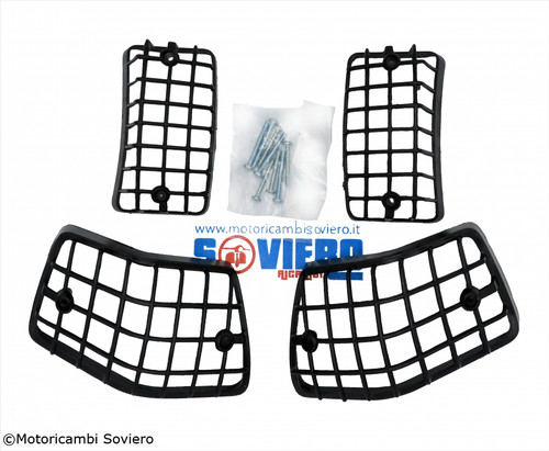 Set griglie nere - nere, in