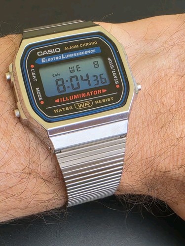 Casio a168 cust hydro - "hydro,