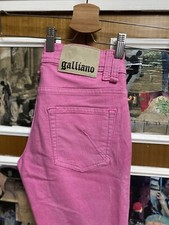 GALLIANO JEANS SKINNY colore Rosa, taglia 40