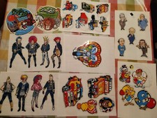 lotto adesivi anni 80 vintage