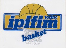Adesivo TORINO BASKET IPIFIM 1988- 1990 Auxilium Pallacanestro