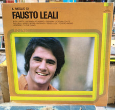 Il meglio di Fausto Leali VINILE 33 GIRI LP DISCO SENZA SEGNI D'USO