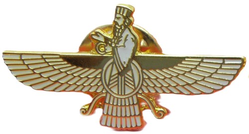 Spilla faravahar distintivo - spilla,