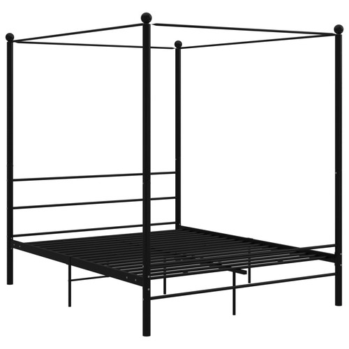 Letto baldacchino nero in - baldacchino,