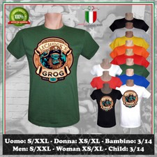 T-SHIRT LE CHUCK'S GROG ISPIRATA MONKEY ISLAND AMIGA GAMES UOMO DONNA BAMBINO