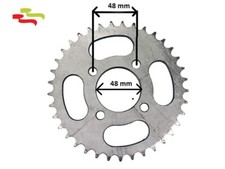 CORONA 37 DENTI PER MINI QUAD 4 TEMPI ATV RICAMBI MINI QUAD DAL 50cc FINO AL 125