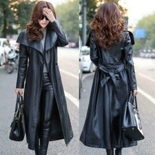 Nuovo cappotto lungo pelle - nuovo, in
