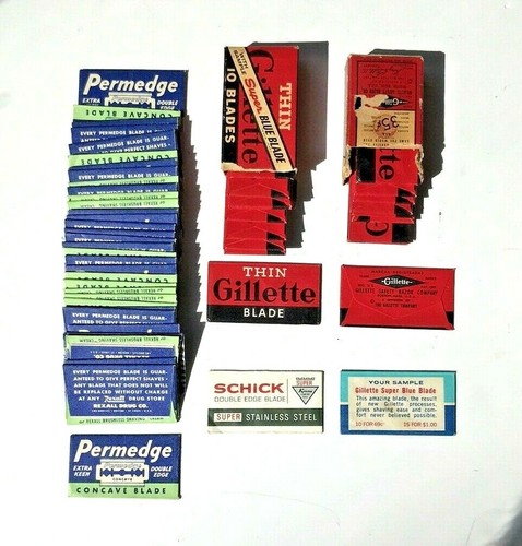 Lotto grandi lame - di, gillette