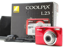 [OTTIME CONDIZIONI] Nikon Coolpix RED L23 10,1 megapixel fotocamera digitale ...