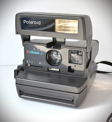 Vintage polaroid 636 close - polaroid,