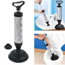 STURA LAVANDINI WC SCARICHI POMPA MANUALE STURATUBI PRESSIONE BAGNO DRAIN BUSTER