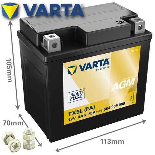 Batteria per motore aprilia - batteria,