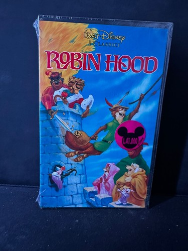 Robin hood vhs - robin, disney