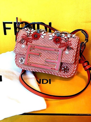 Fendi micro borsa secchiello - micro,