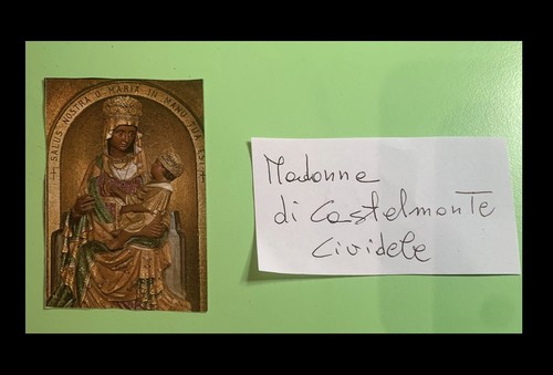 Santino madonna castelmonte - santino,