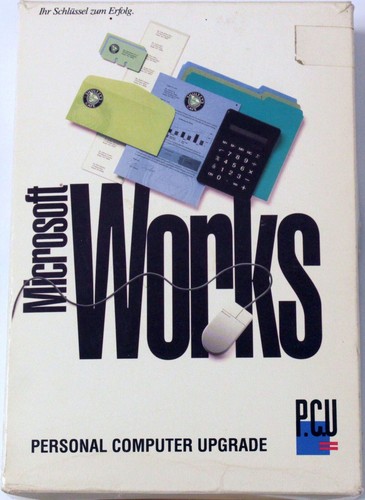 Rarità microsoft works 2 - raritÀ, 2.0