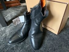Santoni Polacchino/stivaletto Beatles numero 10 (45) nero Impermeabili