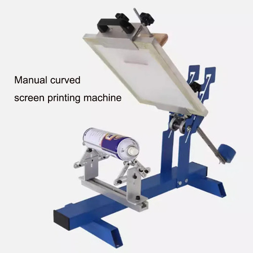 Macchina serigrafica curva