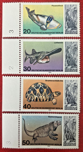 Berlino michel 552 - berlino, 552-555