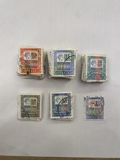 Lotto di 175 Francobolli  Alti Valori - 1500 -2000-3000-4000-5000-10000 LIRE
