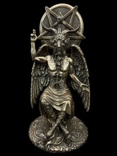 STATUETTA Bafometto seduto su