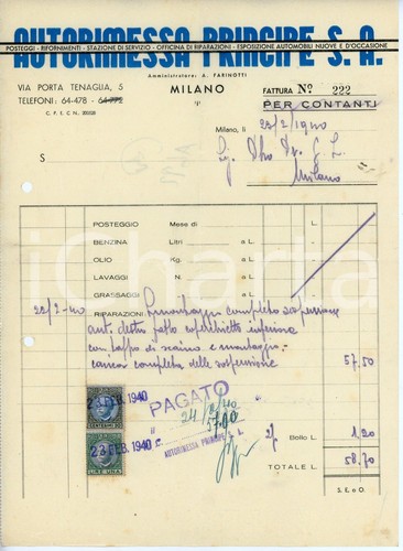 1940 milano via - 1940,