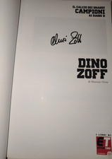 LIBRO AUTOGRAFATO DINO ZOFF FOTO BOOK WC MUNDIAL GK 82 MAGLIA N1 JUVENTUS NAPOLI