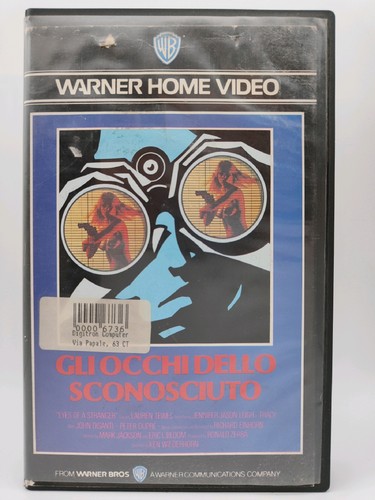 Videocassetta gli occhi dello - videocassetta,