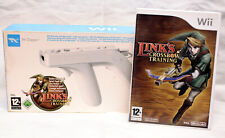 WII ZAPPER NINTENDO ACCESSORIO + LINK'S CROSSBOW TRAINING + NUNCHUK ML3 86596