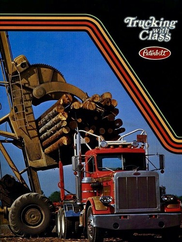 Peterbilt vintage logging - *,