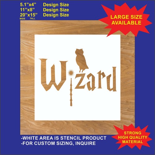 Mago harry potter stencil - potter,
