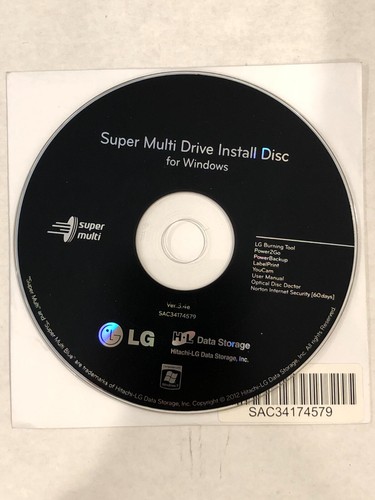 Super multi drive - drive, install