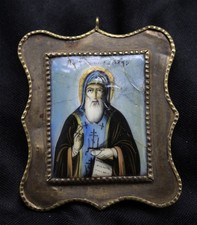 Icona russa, smalto, Finift