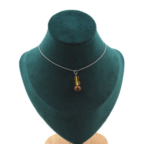 Collana perle ambra vera - 2,
