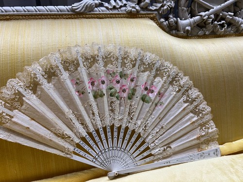 Antico ventaglio donna - ventaglio, da