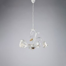 Lampadario Arte Povera Cesto