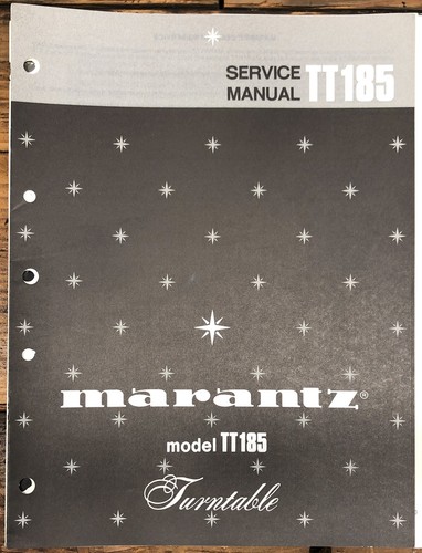 Marantz tt185 185 - marantz,