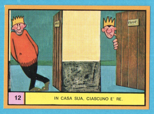 Proverbi edis 1969 figurina - proverbi-edis, 1969-figurina