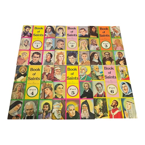 Book saints lot - of, 6