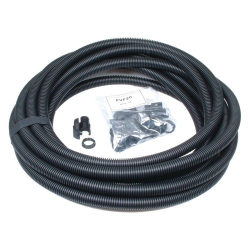 25mm 10m nero - tubo, manicotto